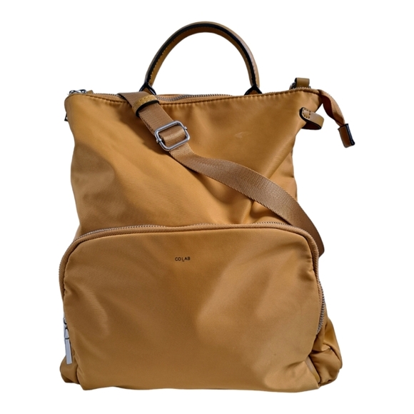 Colab CO LAB crossbody bag shoulder bag secret pocket mustard yellow color - Picture 6 of 15